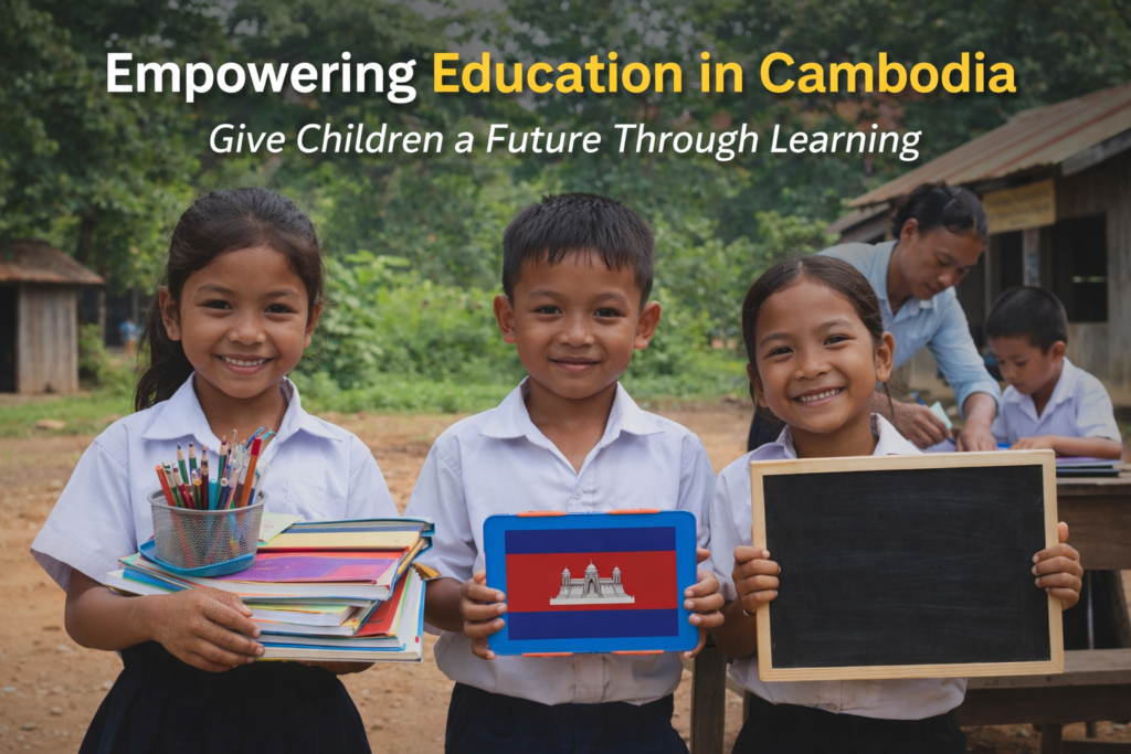 Empowering Education in Cambodia – Give Children a Future Through Learning